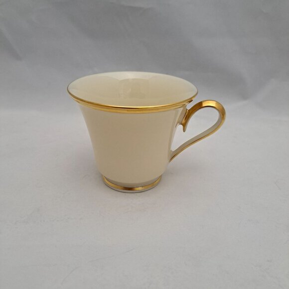 Lenox Eternal Pattern Coffee Cup Gold Trim Ceramic USA Replacement - Picture 2 of 13